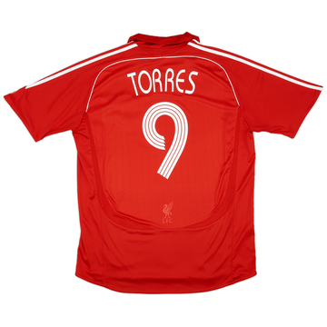 2006-08 Liverpool Home Shirt Torres #9