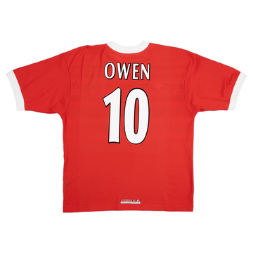 1998-00 Liverpool Maillot Domicile Owen #10 - 8/10 - (S)