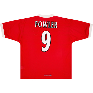 1998-00 Liverpool Home Shirt Fowler #9