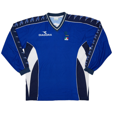 1999-00 Italie FIGC Diadora Maillot d'entraînement ML - 8/10 - (XL)