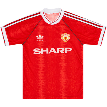 1990-92 Manchester United Maillot domicile - 8/10 - (S)