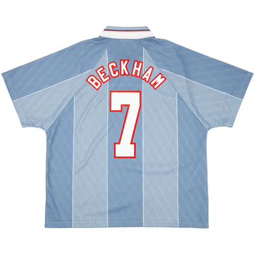 1996-97 Maillot extérieur Angleterre Beckham #7 - 9/10 - (XXL)