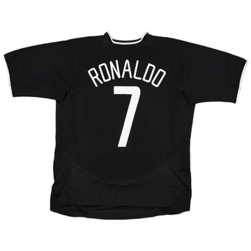 2003-05 Manchester United Away Shirt Ronaldo #7