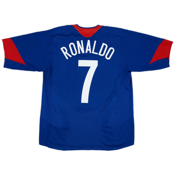 2005-06 Manchester United Away Shirt Ronaldo #7