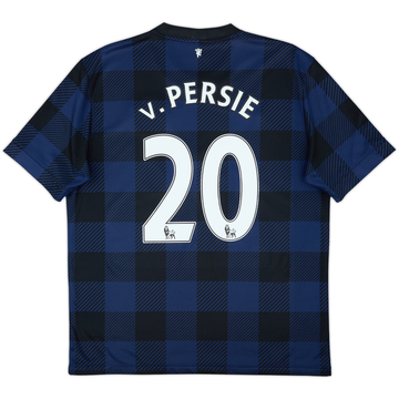2013-14 Manchester United Maillot extérieur V.Persie #20