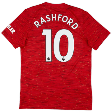 2020-21 Manchester United Maillot Domicile Rashford #10 - 8/10 - (S)
