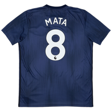 2018-19 Manchester United Maillot Third Mata #8 - 8/10 - (S)
