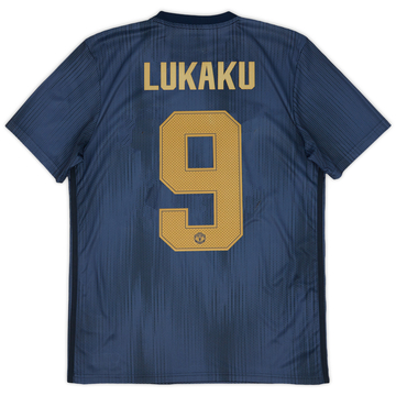 2018-19 Manchester United Maillot Third Lukaku #9 - 8/10 - (S)