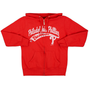 2012 Philadelphia Phillies Majestic Sweat-shirt à capuche zippé Femme - 8/10 - (S)
