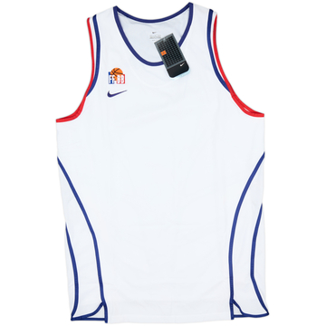 2002-04 France Basketball Nike Maillot extérieur (L)