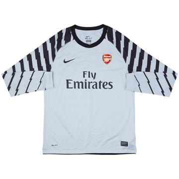 2010-11 Arsenal Maillot GK Gris - 6/10 - (XL Garçon)
