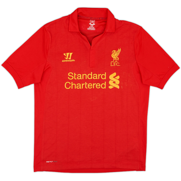 2013-14 Liverpool Maillot Domicile - 5/10 - (XL.Boys)