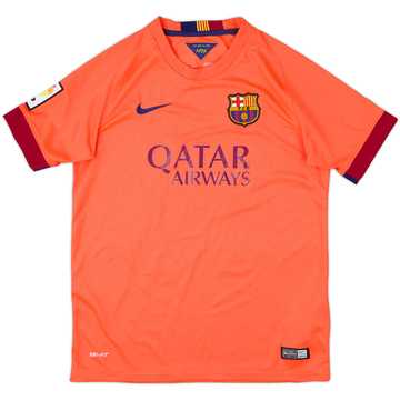 Maillot extérieur Barcelone 2014-15 - 8/10 - (Garçons L)