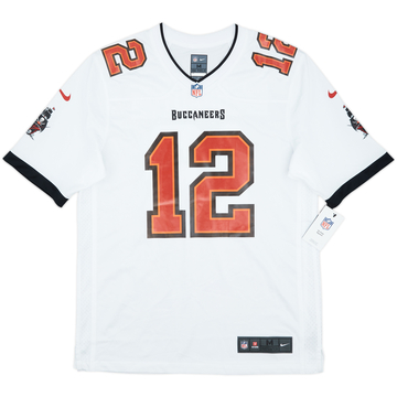 2020-22 Tampa Bay Buccaneers Brady #12 Nike Maillot de match extérieur (M)