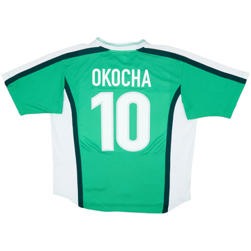 1998-00 Nigeria Maillot Domicile Okocha #10 - 8/10 - (XXL)