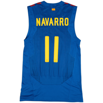 Maillot domicile 2011-12 FC Barcelona Basquet Navarro #11 - 5/10 - (S)