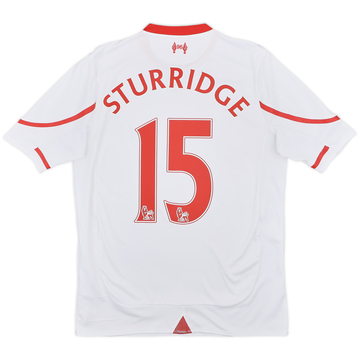 2015-16 Liverpool Maillot extérieur Sturridge #15 – 10/10 – (XL.Boys)