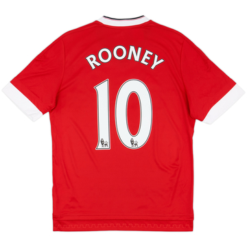 2014-15 Manchester United Maillot domicile Rooney #10 - 9/10 - (XL.Boys)