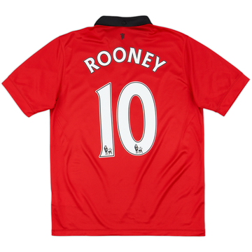 2013-14 Manchester United Maillot domicile Rooney #10, 9/10 (XL.Boys)