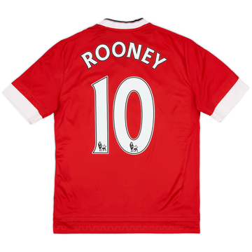 2015-16 Manchester United Maillot domicile Rooney #10 - 8/10 - (L.Boys)