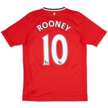 2011-12 Manchester United Maillot domicile Rooney #10 - 8/10 - (XL.Boys)