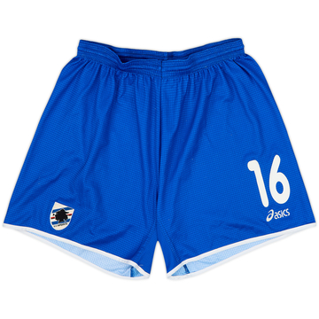 2002-03 Sampdoria short extérieur version joueur #16 - 8/10 - (XL)
