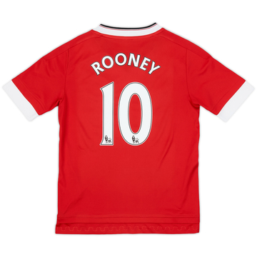 2015-16 Manchester United Maillot domicile Rooney #10 - 8/10 - (S.Boys)
