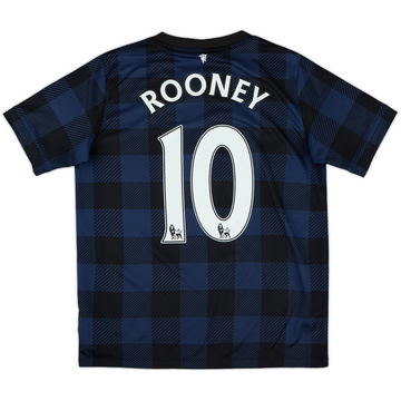 2013-14 Manchester United Maillot extérieur Rooney #10 - 8/10 - (XL.Boys)