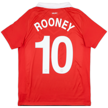 2010-11 Manchester United Maillot domicile Rooney #10, 9/10 (XL.Boys)
