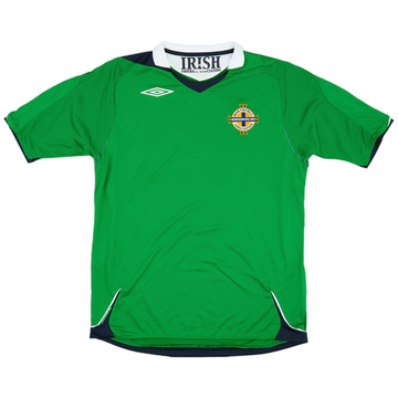 2006-08 Northern Ireland Maillot Domicile
