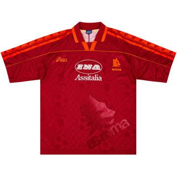 1995-96 Roma Maillot domicile - 8/10 - (XL)