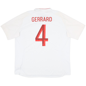 2012-13 Maillot domicile Angleterre Gerrard #4 - 7/10 - (3XL)