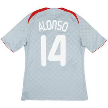 2008-09 Liverpool Away Shirt Alonso #14