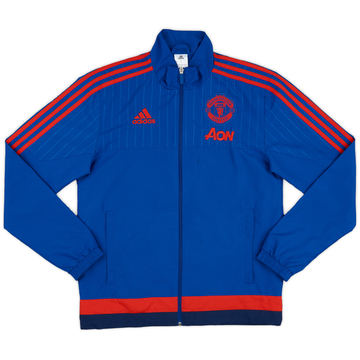 2015-16 Manchester United adidas Veste de survêtement - 7/10 - (S)