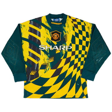 1994-96 Manchester United Maillot GB - 5/10 - (M)