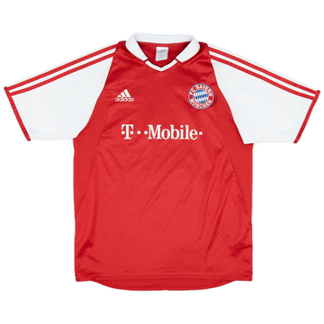 2003-04 Bayern Munich Maillot domicile - 7/10 - (XL.Boys)
