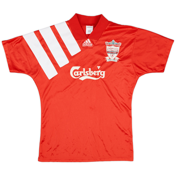 1992-93 Liverpool Maillot Domicile Centenaire - 9/10 - (S)