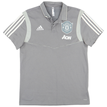 2019-20 Manchester United adidas Polo - 9/10 - (M)