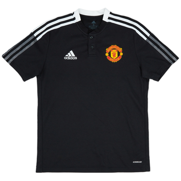 2021-22 Manchester United adidas Polo - 10/10 - (S)