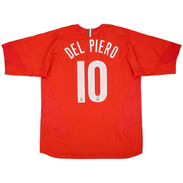 2005-06 Juventus Maillot extérieur Del Piero #10 - 6/10 - (XL)