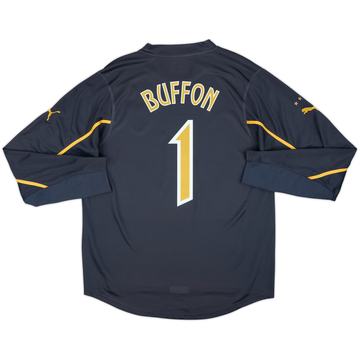 2003-04 Italy Maillot GK Buffon #1 - 8/10 - (L)