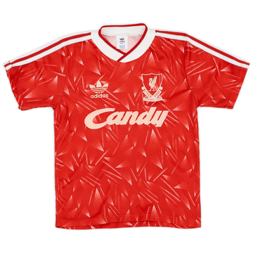 1989-91 Liverpool Maillot domicile - 8/10 - (M.Boys)