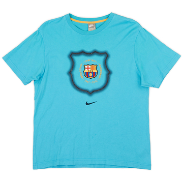 2007-08 Barcelona Nike T-shirt - 9/10 - (L)
