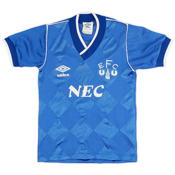 1986-89 Everton Maillot Domicile - 8/10 - S. Garçons