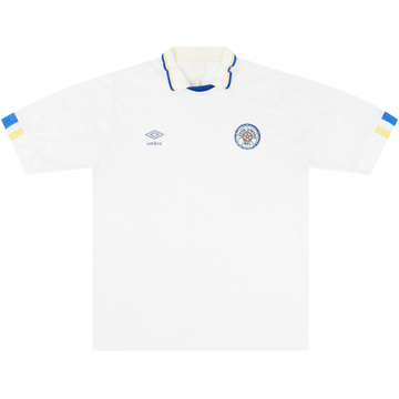 1988-90 Leeds United Maillot domicile - 8/10 - (S)