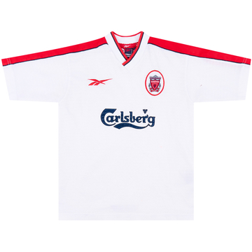 Maillot extérieur Liverpool 1998-99 - 6/10 - (Garçons M)