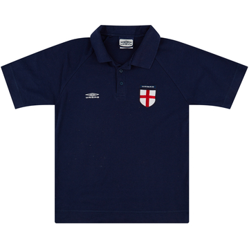 2002-03 England Umbro Polo - 9/10 - (M)