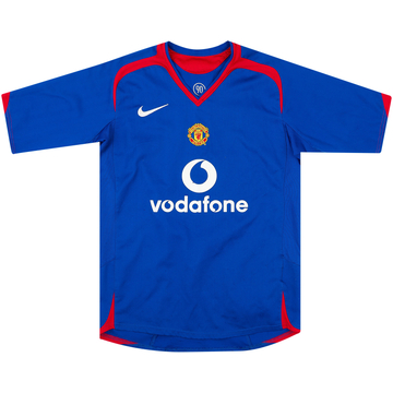 2005-06 Manchester United Maillot extérieur - 6/10 - (L.Boys)