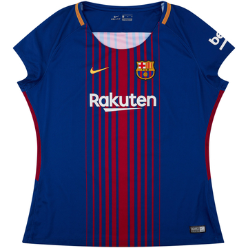 2017-18 Barcelona Maillot domicile - 8/10 - Femme (XL)