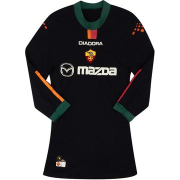 Maillot domicile européen L/S Roma 2004-05 - 5/10 - (XXL)